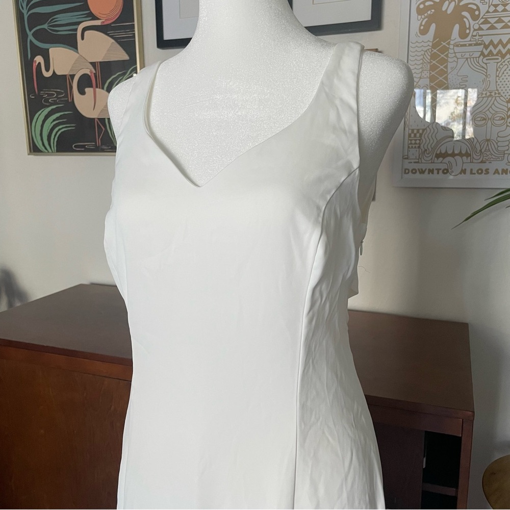 Lulu’s Eternal Adoration White Maxi Dress, size M - Picture 5 of 7